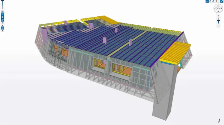 Image from Pension Grasser gallery. Timber Structure building.